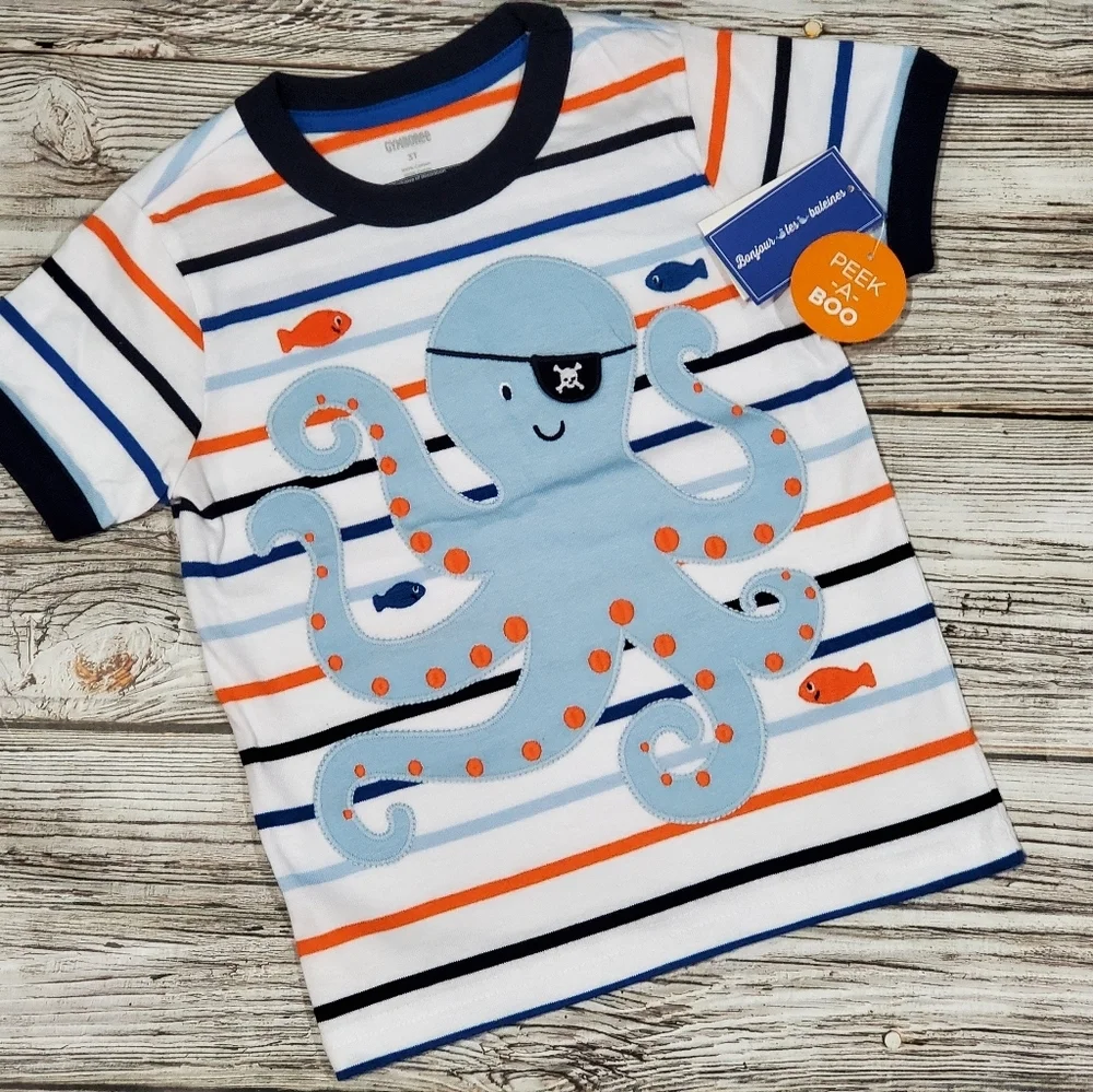 Pirate Octopus T-Shirt
